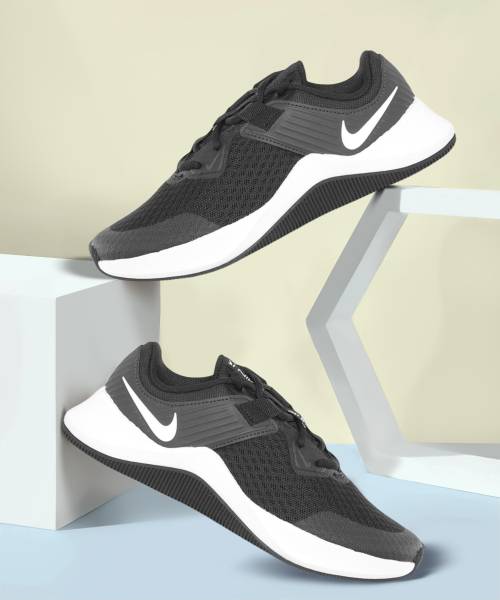 NIKE Women Black Woven Design MC Trainer Shoes Training & Gym Shoes For Women