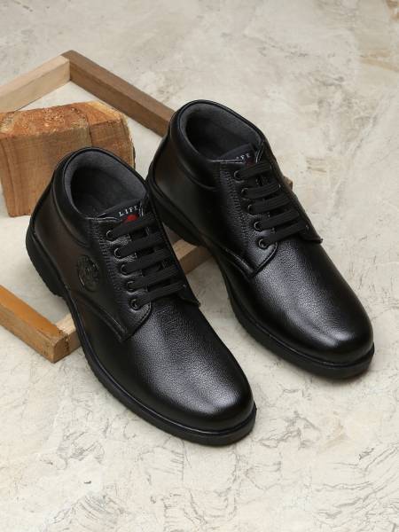 Field Care Fashion Lace-Up Mid Top Shoes for Men's Formal Dress Shoes for Men's Office wear Shoes for Men's Party Wear For Men
