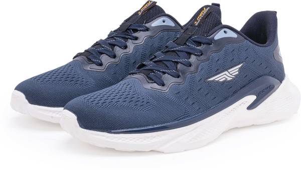 Red tape navy blue running shoes hot sale