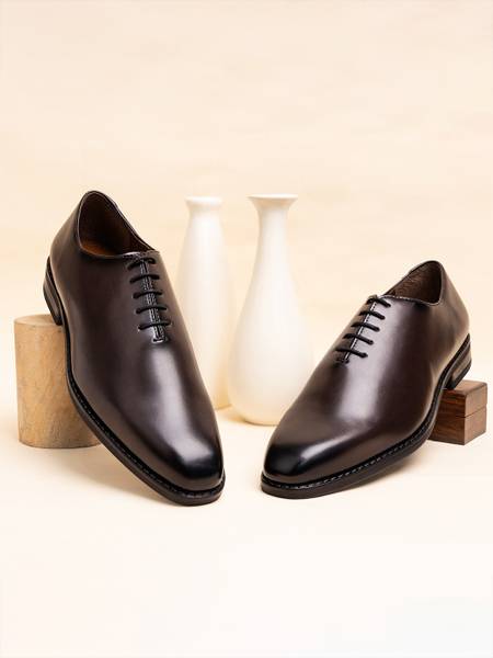 LOUIS STITCH Mens Brown Formal Derby Lace Up Shoes (SXWC) - 12 UK Lace Up For Men