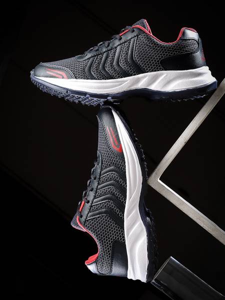 action ESP-108 Light Weight,Comfortable,Trendy, Synthetic Leather Running Shoes For Men