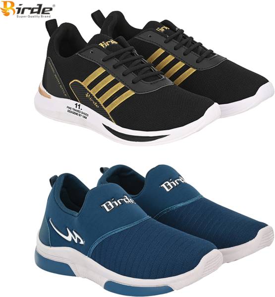 BIRDE Combo Pack Of 2 Casual Shoes Sneakers For Men