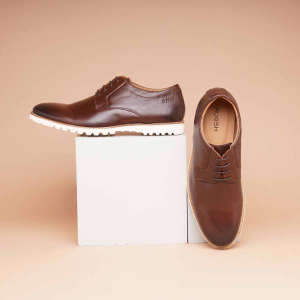RUOSH Men Footwear Casual Lace Up Corporate Casuals For Men