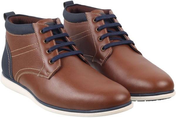 Mochi brown casual boots online