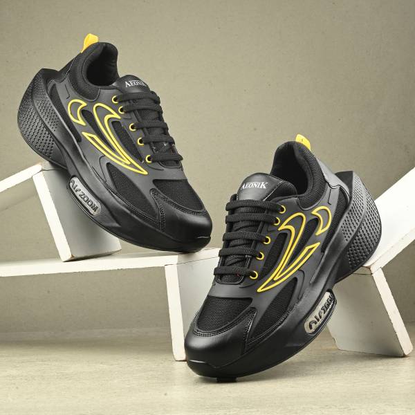 Aeonik YELLOW HIGH PREMIUM QUALITY Running Shoes For Men