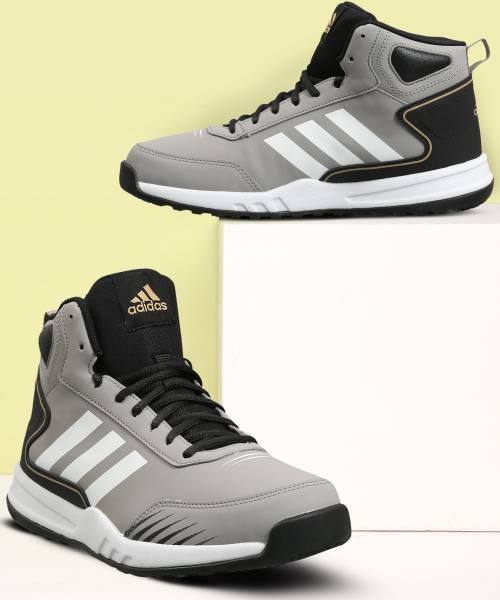 Adidas Men HOOPS 3.0 MID Basketball Shoes (8) by Myntra
