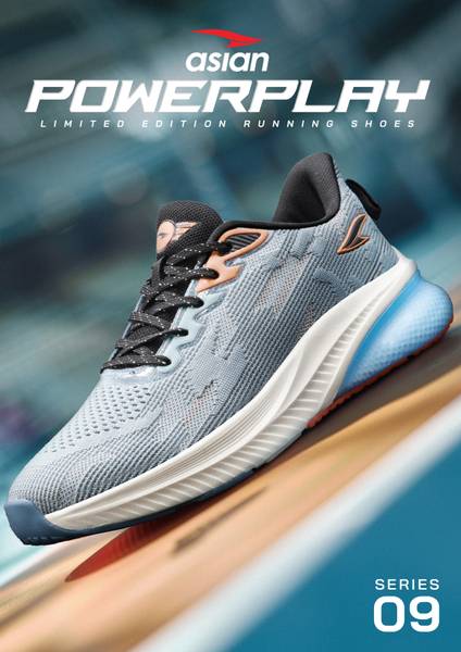 asian Gym,Sports,Walking,Stylsih with Extra Comfort Running Shoes POWERPLAY-09 Running Shoes For Men