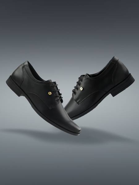 LIBERTY Fortune BENSTOCK1E Formal Shoes With TPR Sole | Durable & Comfortable Lacing Derby For Men