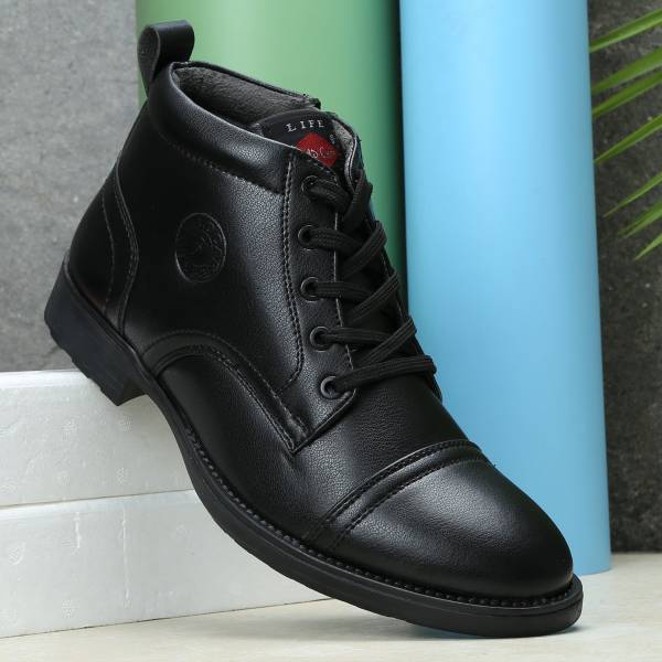 Field Care Mens Mid-top Comfort Uniform Casual Padded Cushioned Army Uniform  Style Shoes Boots For Men - Price History