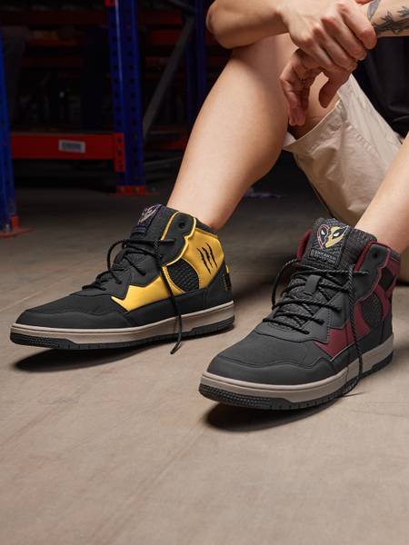 The Souled Store Wolverine X Deadpool Sneakers For Men