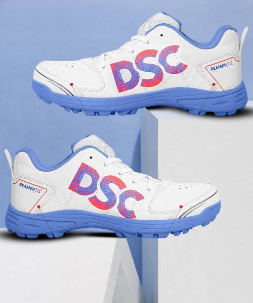 DSC Beamer X PVC Pastel Blue UK-6 Cricket Shoes For Men