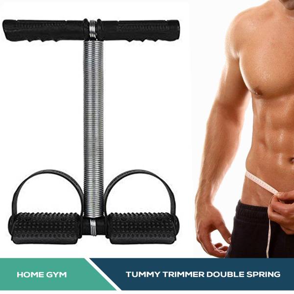 BQH Tummy Trimmer for Men Women Single Spring Tummy Exercise Equipment Machine Gym Ab Exerciser