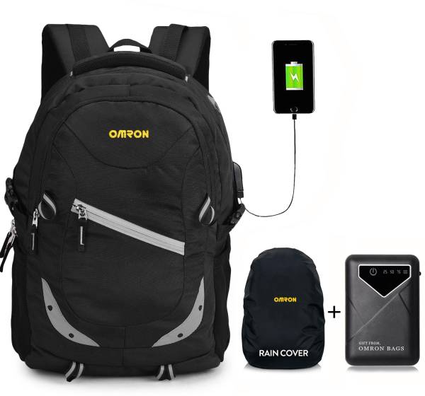 OMRON BAGS Smart Backpack With Ready to Charge for Office, College & Travel 30 L Laptop Backpack
