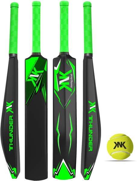 KNK Hard Plastic Cricket Bat With 1 Piece Of Tennis Ball Cricket Kit Cricket Kit