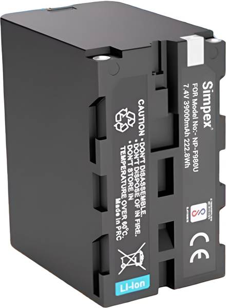 Simpex F980U C USB 39000mAh Li-ion Rechargeable Battery for Sony Digital Camera Battery Charger