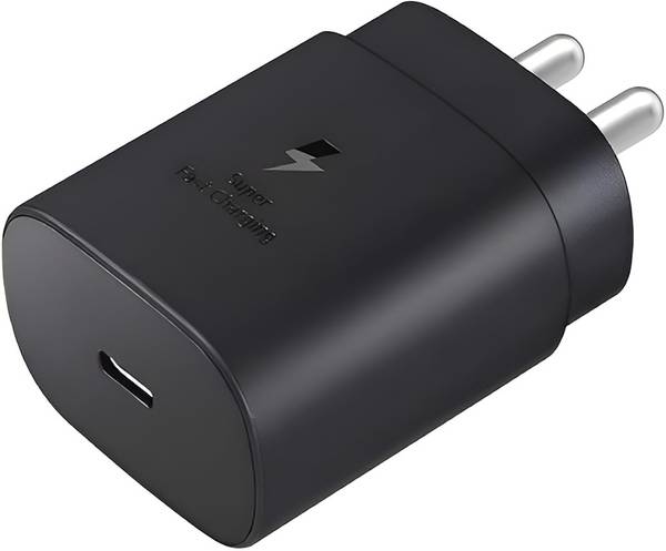 Original Samsung 25w Type C Fast Mobile Charger Compatible for Galaxy F55 5g 3 A Mobile Charger
