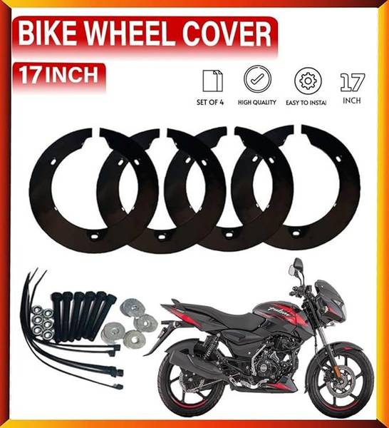 vedrid Bike Wheel Cover for 17 inch Wheel for Bajaj Pulsar 150 & All Universal Bike Bike Fairing Kit