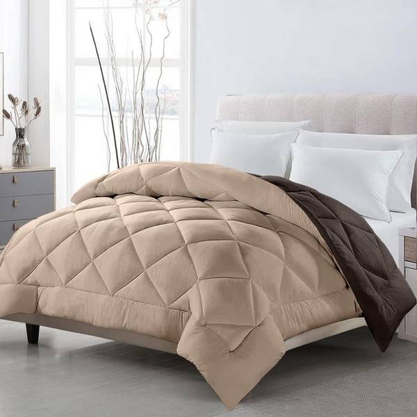 TUNDWAL'S Solid Double Comforter for Heavy Winter