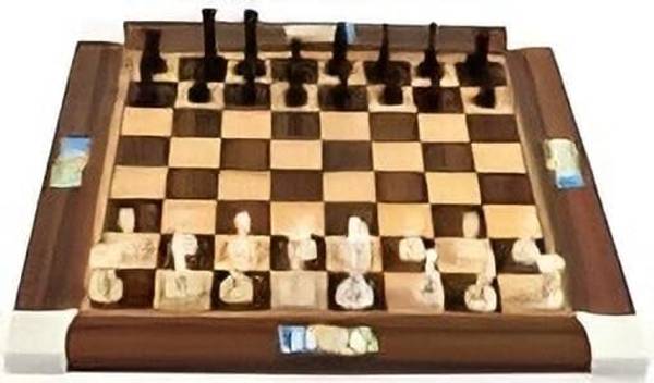 Kirat 2in1 Wooden Chess & Ludo Game with all accessories Sport & Toys 15*15 inch Educational Board Games