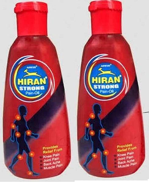 aswini Hiran Pain Relief Oil - Get Immediate Relief from Knee & Back Pain - Liquid