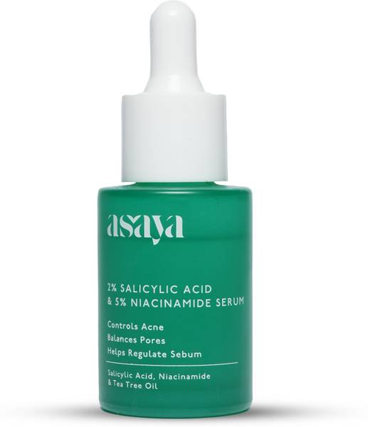 ASAYA 2% Salicylic Acid & 5% Niacinamide Face Serum for Acne control & Blackheads
