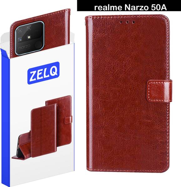 Zelq Flip Cover for Realme Narzo 50A