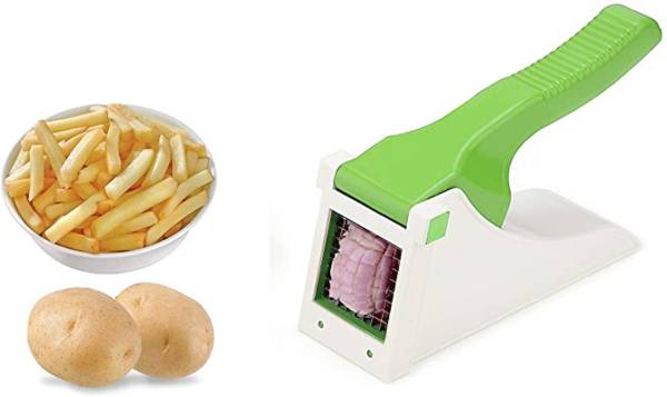 Vegetable Cutter & Stainless Steel Blade, French Fries Cutter Vegetable Chopper