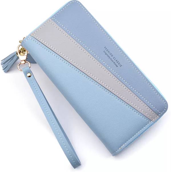 BANQLYN Women Blue Artificial Leather Wallet