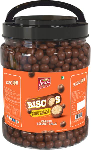 Tosca Biscos Chocolate Biscuit Balls  Chocolate Munchies Cream Cracker Biscuit