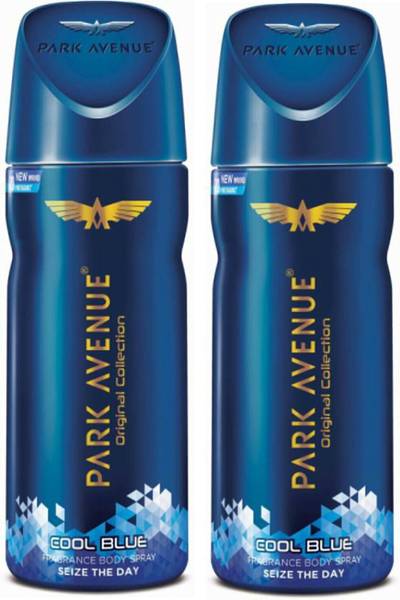PARK AVENUE Cool Blue Deodorant Combo Pack of 2 Deodorant Spray - For Men