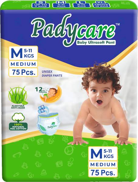 Padycare Premium Baby Diaper Pull Ups Pants - M