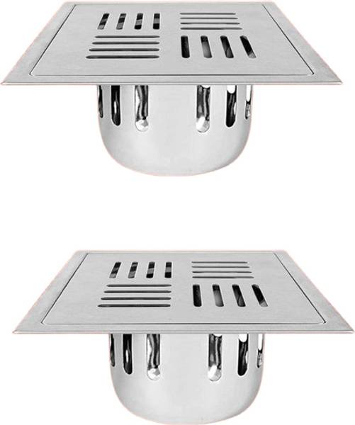 COSSIMO Floor Stainless Steel Push Down Strainer