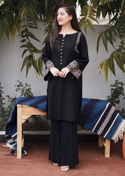 Rehna Fashion Women Kurta Palazzo Set