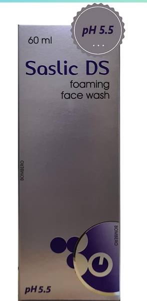 Cipla Saslic DS Foaming 5.5 60L Men & Women All Skin Types Face Wash