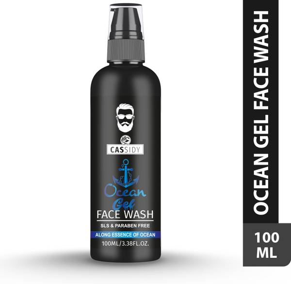 Cassidy Ocean for Men, Fights Acne & Pimple, Skin Brightening, Face Wash