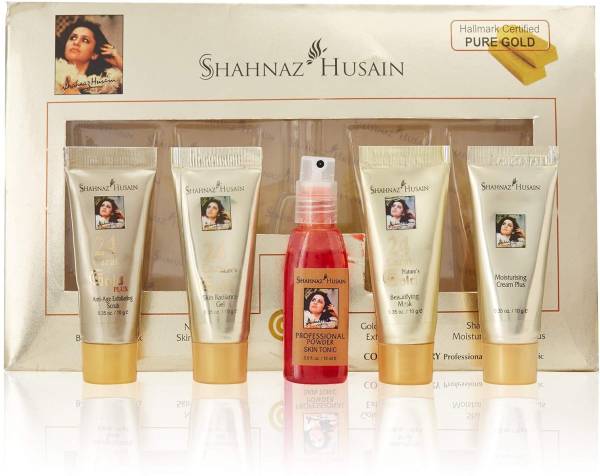 Shahnaz Husain 24 Carat Gold Facial Kit (55 ml)