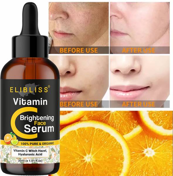 ELIBLISS Vitamin C Face Serum | For Clear and Brighter Skin | Reduces Dark Spots
