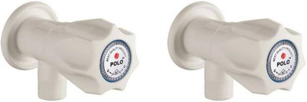COSVIT CAV-02 Pvc Plastic Polo Angle Cock - PACK OF 2 Bib Tap Faucet