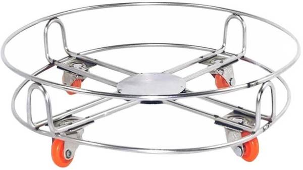 Shriyagic Stainless Steel Kitchen Trolley