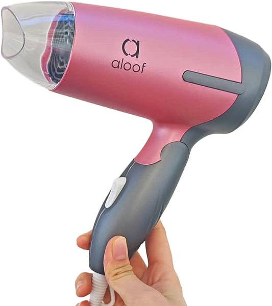 Aloof KS-2888 Hair Dryer for Women 1200 Powerful Motor, 11000 RPM, Compact Foldable Hair Dryer