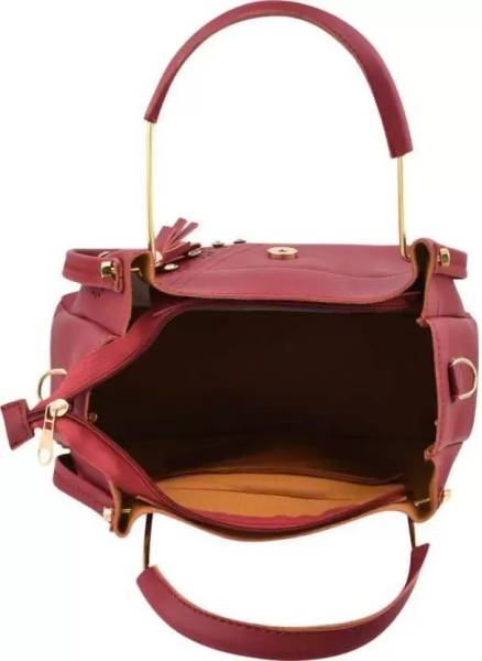 EVOLIC Women Maroon Hand-held Bag