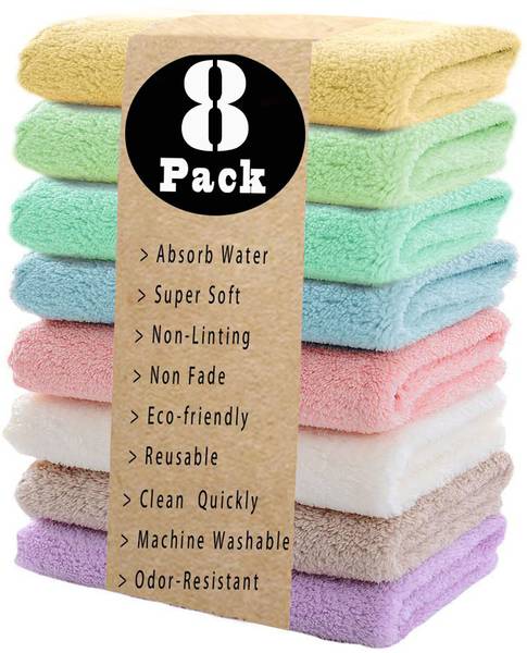 Xy Decor Microfiber Cleaning Dish Cloth Kitchen Rag 10 x10