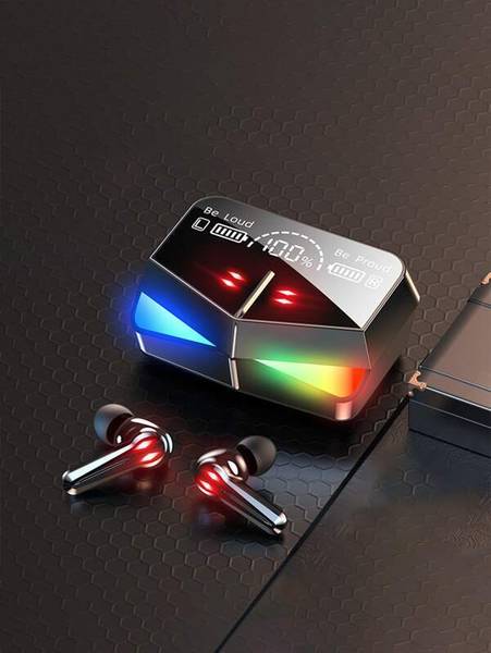 YARA MOON M28 Earbuds/Tws/buds 5.1 Earbuds With 280H Playtime PowerBank Function Gaming Bluetooth Gaming Headset