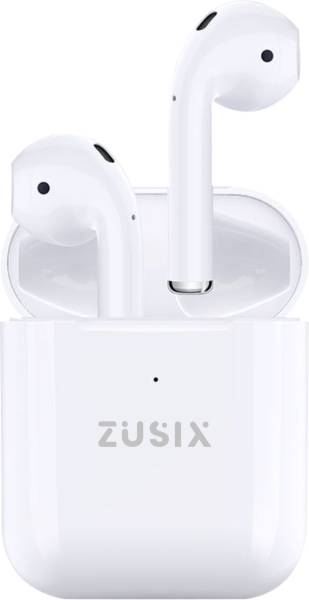 Zusix AirTone with 40 Hours Music Time, Deep Bass, Wireless TWS Earbuds Bluetooth Headset