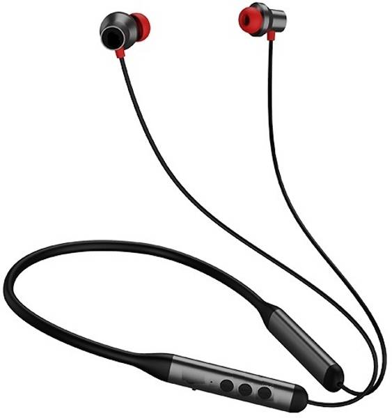 BOAT JAzz BT ANC Ear Bluetooth Neckband Mic eNX for Clear Voice Calls, IPX5 Bluetooth Headset