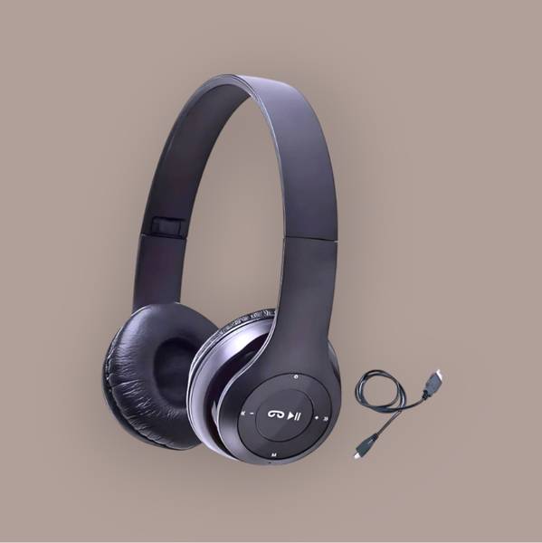 TWS Foldable & Portable Headphones with Mic & Long Battery Life Bluetooth & Wired