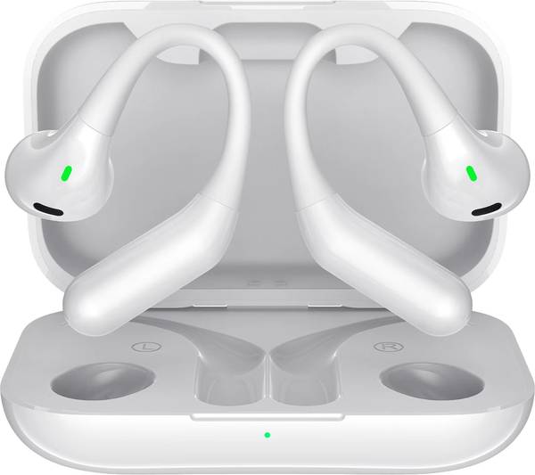 Tunifi AIR6 OWS Air Bone Condcution Earbuds Upto 80H Playtime With ENC Headphones Bluetooth