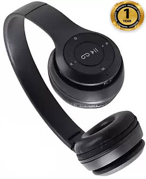 Worricow NEW PRICE Wireless Over Ear Active Noise Cancellation Thunder Bass Headphones Bluetooth