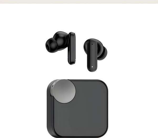 wazny VK Leaf Earbuds 8D Stereo Audio, 48Hrs Playtime With ASAP Charge (Black2) Bluetooth Gaming