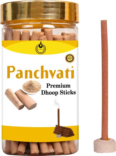 Aroblend PANCHVATI FLAVOUR DRY DHOOP STICKS PACK OF 100 GRAM JAR FOR ROOM FRESHNESS, POSITIVE ENERGY & YOGA MEDITATION, PANCHVATI